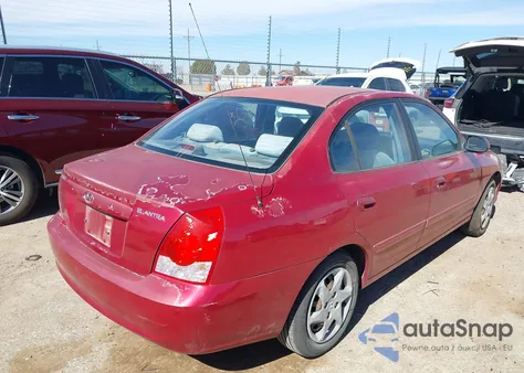 2005 Hyundai Elantra Gls/Gt z USA, uszkodzony, nr VIN KMHDN46D95U059614